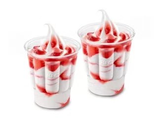 [餐饮一区]-肯德基-下午茶-双份经典草莓圣代