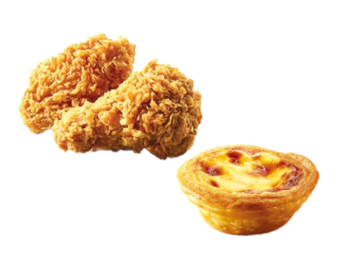 [餐饮单品]-肯德基-香辣鸡翅+蛋挞