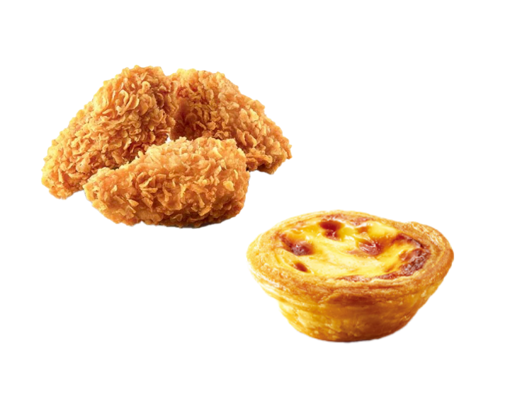 [餐饮单品]-肯德基-香辣鸡翅蛋挞两件套