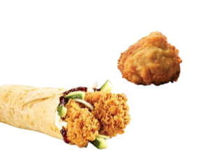 [餐饮单品]-肯德基-老北京鸡肉卷+吮指原味鸡