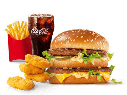 [餐饮一区]-麦当劳-巨无霸四件套