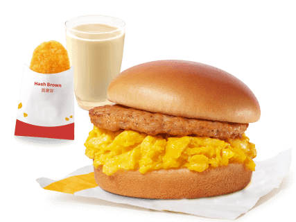 [餐饮单品]-麦当劳-猪柳炒双蛋堡套餐