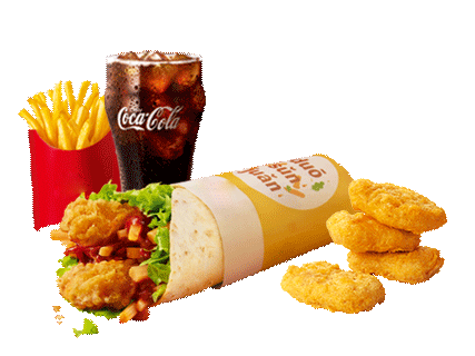 [餐饮一区]-麦当劳-酥酥多笋卷单人餐