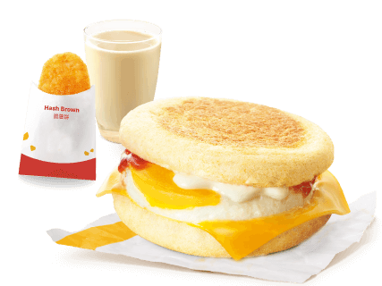 [餐饮单品]-麦当劳-吉士蛋麦满分套餐