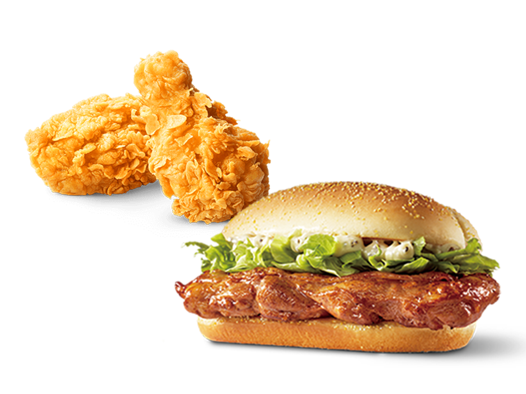 [餐饮单品]-麦当劳-限时特惠-板烧辣翅组合