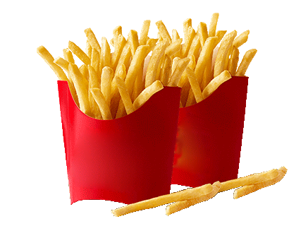 [餐饮单品]-麦当劳-薯条（中）双份