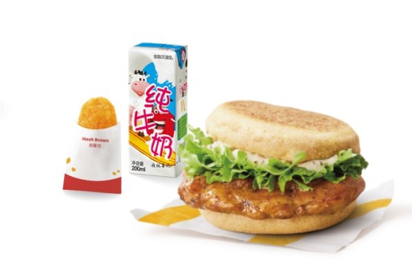 [餐饮单品]-麦当劳-原味板烧鸡腿麦满分套餐(青春版)