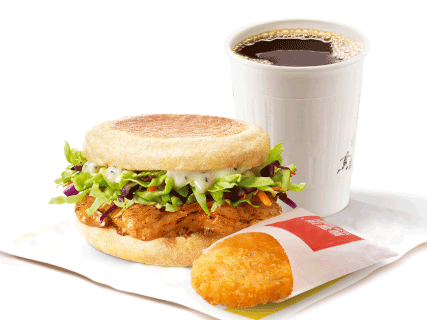 [餐饮单品]-麦当劳-原味板烧鸡腿麦满分套餐