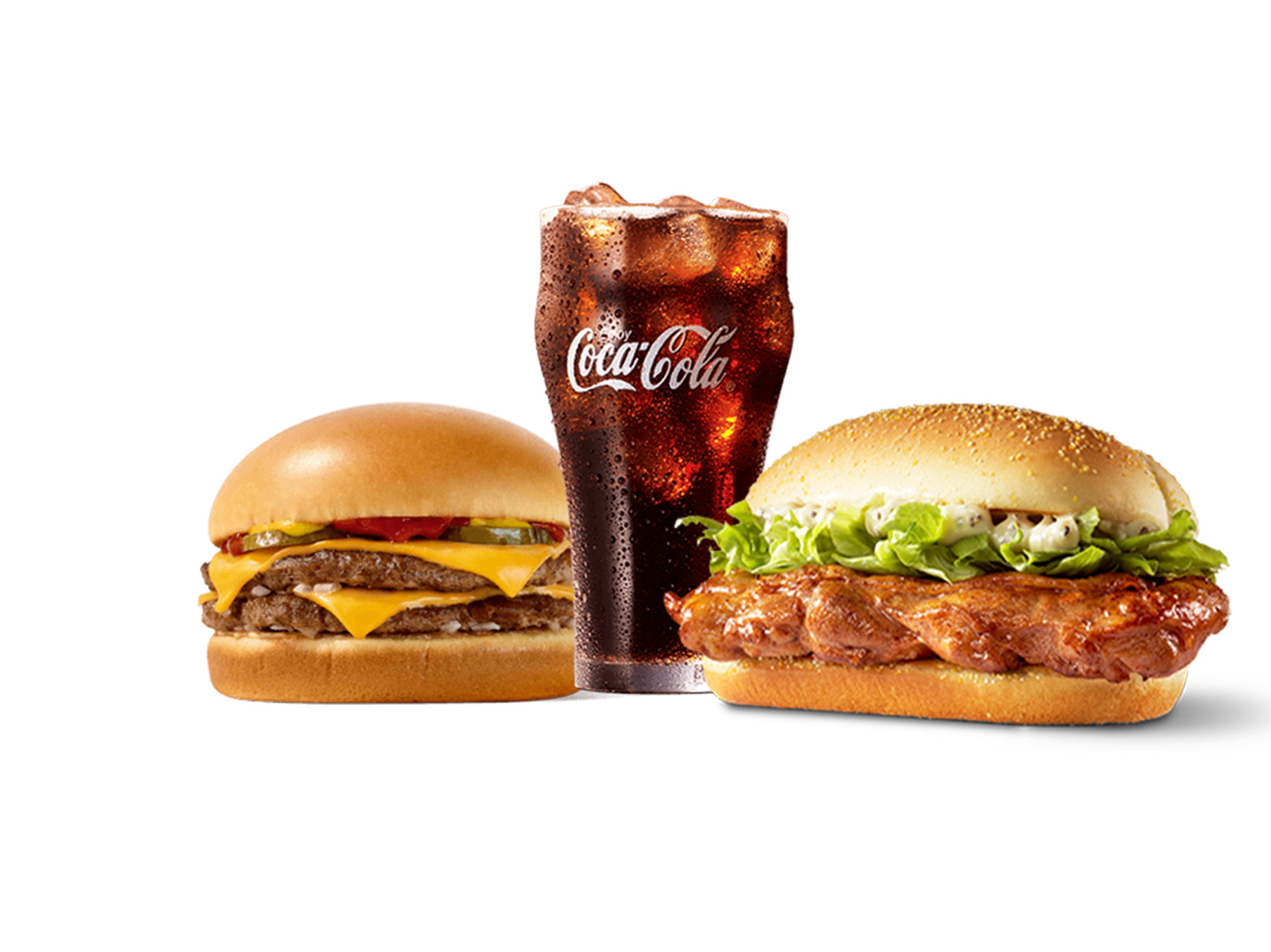 [餐饮单品]-麦当劳-板烧高达吉士可乐三件套