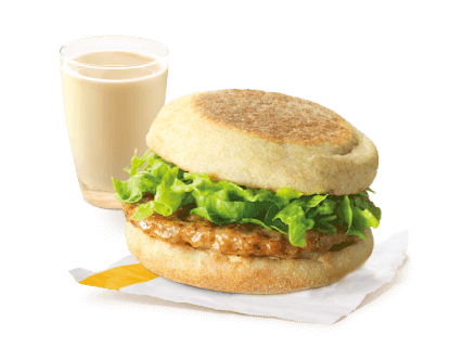 [餐饮单品]-麦当劳-火腿扒麦满分组合