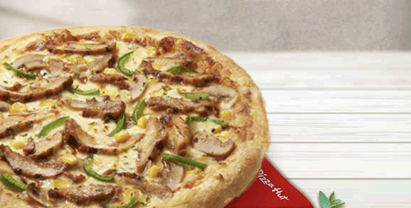 [餐饮单区]-必胜客-德克萨斯风味烤肉 卷边披萨