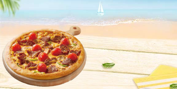 [餐饮单区]-必胜客-意大利式整颗爆浆番茄牛肉披萨