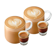 [餐饮一区]-星巴克-双杯浓郁咖啡拿铁 (超大杯)